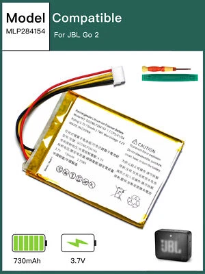 MLP284154 GO2/MLP284154 Speaker Battery for JBL Go 2 Go 2H 730mAh