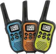 Uniden UHF Handheld Radios - 3 pack
