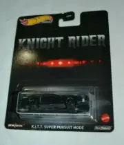 HOT WHEELS 2021 PREMIUM KNIGHT RIDER - K.I.T.T. SUPER PURSUIT MODE BLACK