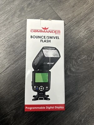 Commander Optics Speedlight TTL-613C Camera Flash for Canon DSLR Cameras