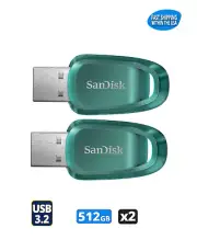SanDisk Ultra Eco 512GB USB 3.2 Flash Drive Memory Stick Computers Laptops x2