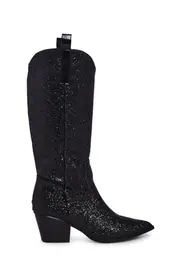 [Privileged] Black Venicee Cowboy Boots