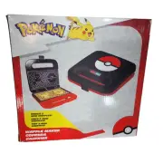 Pokemon Waffle Maker Makes 2 Mini Waffles Pikachu Poke Ball Square