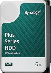 Synology HAT3300-6T [6TB 3.5" SATA 5,400 RPM/NAS Grade HDD (MTTF1 Million Hours) / 3 Year Warranty] Domestic Authorized Dealer Field Lake Product