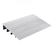 VEVOR Door Threshold Ramp, 4" Rise, 800 lbs Load Capacity, Door Ramp for Wheelchairs, Aluminum Threshold Ramp for Doorways, Adjustable Modular Thresho