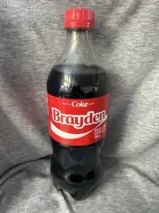 Share a Coke with Brayden 2025 Personalized Gift Coca~Cola Bottle 20oz