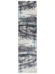 Nova 726AA Grey Turquoise Runner