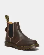 Dr Martens 2976 Wax Commander Leather Chelsea Boots Brown 31860749