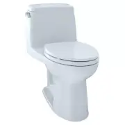 TOTO MS854114ELG Eco UltraMax One Piece Elongated 1.28 GPF Cotton