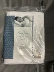 100% Cotton, Non-toxic Allergy Mattress Protector (King low profile)