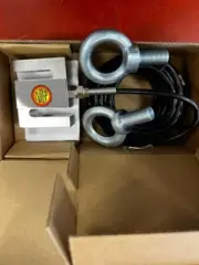 LOAD CELL S TYPE MS-500 ALLOY STEEL,500LB, 2 Eye Bolt, NTEP, NEW