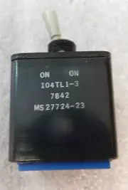 PN#MS27724-23, 104TL1-3 - MICRO SWITCH - SWITCH,TOGGLE