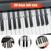 88 Key Beginner Piano Finger Practice Guide Teaching Aid Keyboard Notes Chart