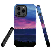For Apple iPhone 13 Pro Max Case, Armour Back Cover, Sunset At Henley Beach