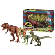 Takara Tomy Jurassic Park 30th Anniversary Dinosaur Toy Set T-Rex Velociraptor