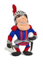 Newcastle Knights NRL Mascot Soft Plush Toy