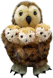 The Puppet Company Hide-Away Puppets Tawny Owl & 3 Babies