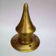 Point Top Replica spike Imperial German WW1 ERA Picklehaube SPIKE Helmet Brass