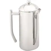 Avanti Stainless Steel 1.2L Sleek Double Wall Insulated Coffee/Tea Plunger SLVR