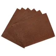 Brown Glitter EVA Foam Sheets 11x8 Inch 2mm Thick for Crafts DIY 6Pack