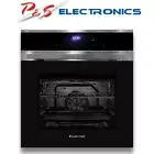 Kleenmaid 60cm 82L Multifunction Convection/Fan Forced Oven OMF6041X Black Glass