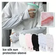 Sun Protection Ice Sleeves Ice Silk Sleeves Sun UV Sleeves Driving Arm` AU