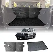 X-CAR Heavy Duty Car Boot Liner Back Seats Protector Kick Mats Cover for GWM Tank 300 2023-Onwards Car Trunk Cargo