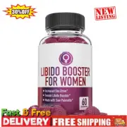 LIBIDO BOOSTER FOR WOMEN Female Enhancement Support Pills 60 Gummies