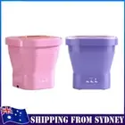 Retractable Washing Machines Household Mini Small Travel Washer for Baby Clothes