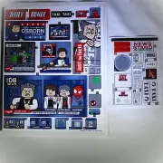 new LEGO Sticker Sheets for Daily Bugle set 76178