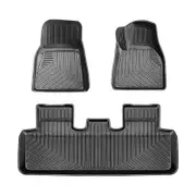 Tesla Model Y Rear Well Front Cargo Trunk Toolbox Boot Liner Kick Floor Mats