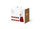 Glass & Flinders Decanter Gift Pack - 1 Decanter and 8 Glasses