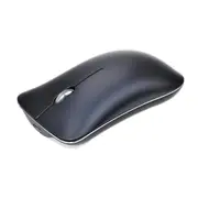 Bluetooth 5.0+3.0+2.4G Three-Mode Mute Rechargeable Mouse Black