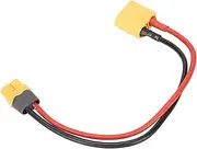 POENVFPO RC Adapter Cable, XT60H F to XT90 Male Adapter Cable Super Soft Reusable XT90 Male Connector for Car Models Airplane Models Ship