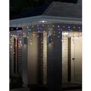 Carnival-coloured Icicle Lights 300 Piece Christmas Lights 5.9m