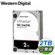 WD 威騰 Ultrastar DC HA210 2TB 3.5吋 7200轉 128MB快取 企業級硬碟(HUS722T2TALA604)