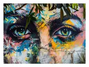 Blue Eyes Canvas Print