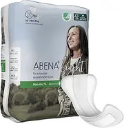 Abena Light Premium Incontinence Pad, Mini Plus 1A, 256 Count (16 Packs of 16)