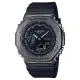 【CASIO 卡西歐】G-SHOCK奢華百搭雙顯錶(GM-2100BB-1A)