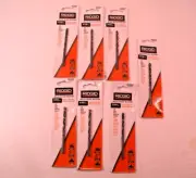 7 X Ridgid Black Oxide Drill Bits 3/16" AC10046 for wood metal plastic