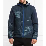 BOSS BY HUGO BOSS PACKABLE JACKET IN WATER-REPELLENT FABRIC WITH BOTANICAL PRINT