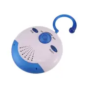 Shower Radio, Portable FM Radio Built in Speaker for Bathroom Kitchen,7521