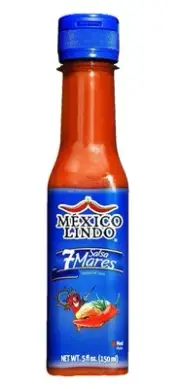 [6] Bottles Mexico Lindo Salsa Marisquera 7 Mares Seafood Hot Sauce MEDIUM level