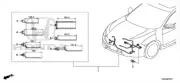 19-21 Honda Civic Front End Wire Harness (32130-TBC-A10)