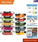 Microwave Safe Glass Meal Prep Containers – 10 Stackable, Airtight Storage Boxes