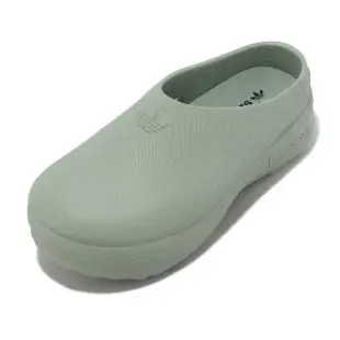 adidas 穆勒鞋 Adifom Stan Mule W 女鞋 綠 厚底 增高 拖鞋 愛迪達 IE7053