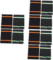 BESTonZON Sports Wrist Sweatbands for Men Breathable Workout Wristbands for Basketball Running Football Elastic Fitness Bands for Wrist Fixation and Injury Prevention