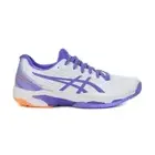 ASICS Women's Solution Speed FF 2 White/Amethyst Court Shoes 1042A136.104