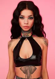 Lunar Crossroads Cutie Crop Top