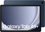[Samsung] Galaxy Tab A9+ Plus (64GB, 4GB, Wi-Fi Only) 11.0" Android Tablet, 7040mAh Battery, Snapdragon 695 (6nm), 4-Speakers, International Model X210 (W/ 15W Fast Charger, Graphite) (Navy)